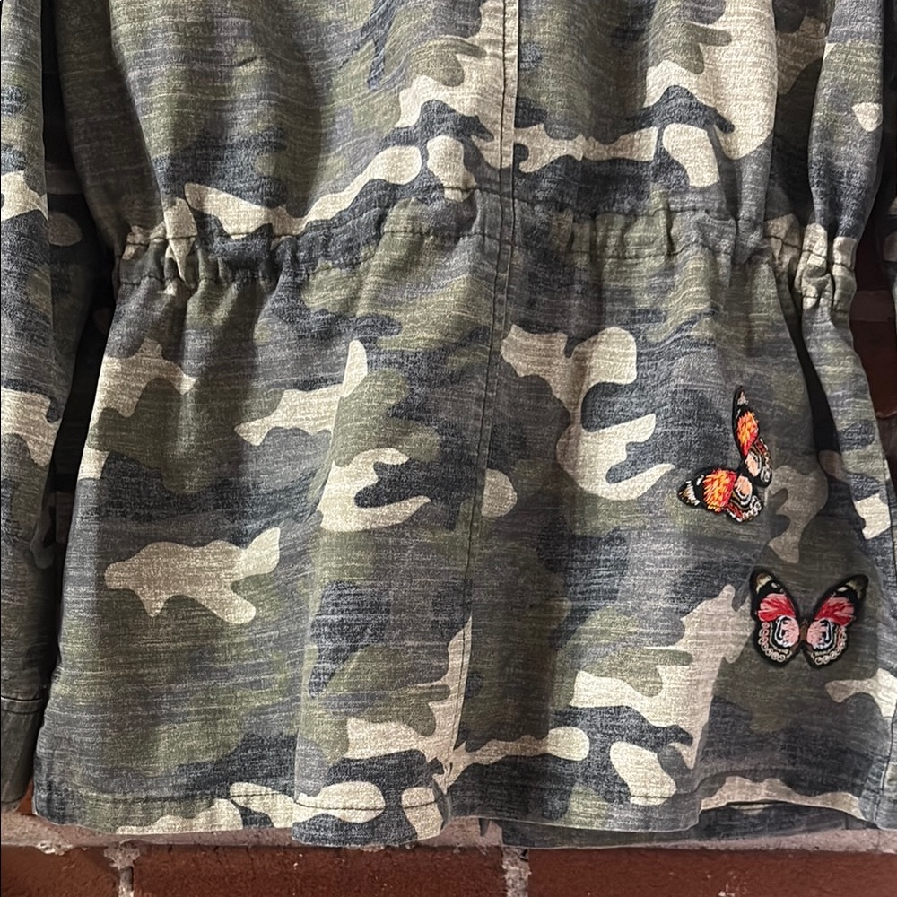 GAP Green Utility Jacket Durable Outdoor Wear - Picture 6 of 6